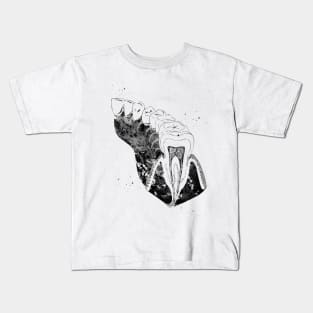 Molar Tooth Section Kids T-Shirt